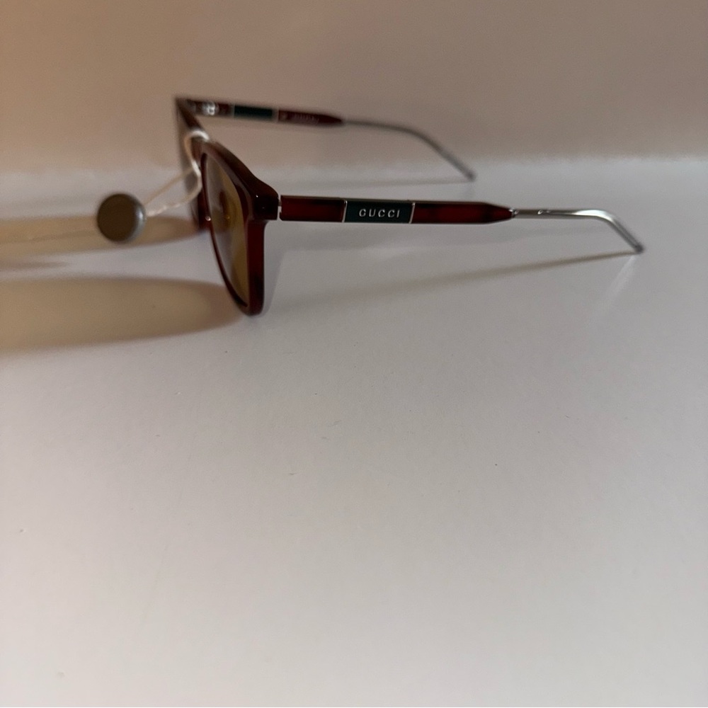 NWT $812 GUCCI  Brown Square Sunglasses GG0843S 003 Unisex - Picture 15 of 17